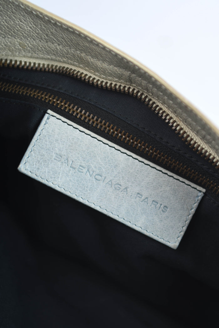 2010s Balenciaga Tri-Colour Leather City Bag
