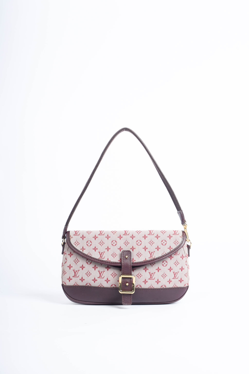 2000s Louis Vuitton Marjorie Red Shoulder Bag
