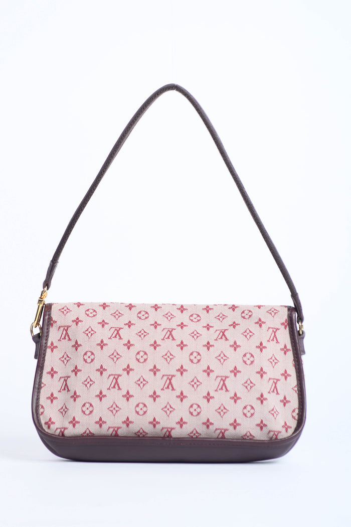 2000s Louis Vuitton Marjorie Red Shoulder Bag