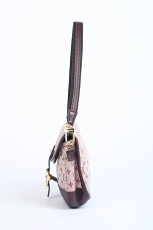 2000s Louis Vuitton Marjorie Red Shoulder Bag