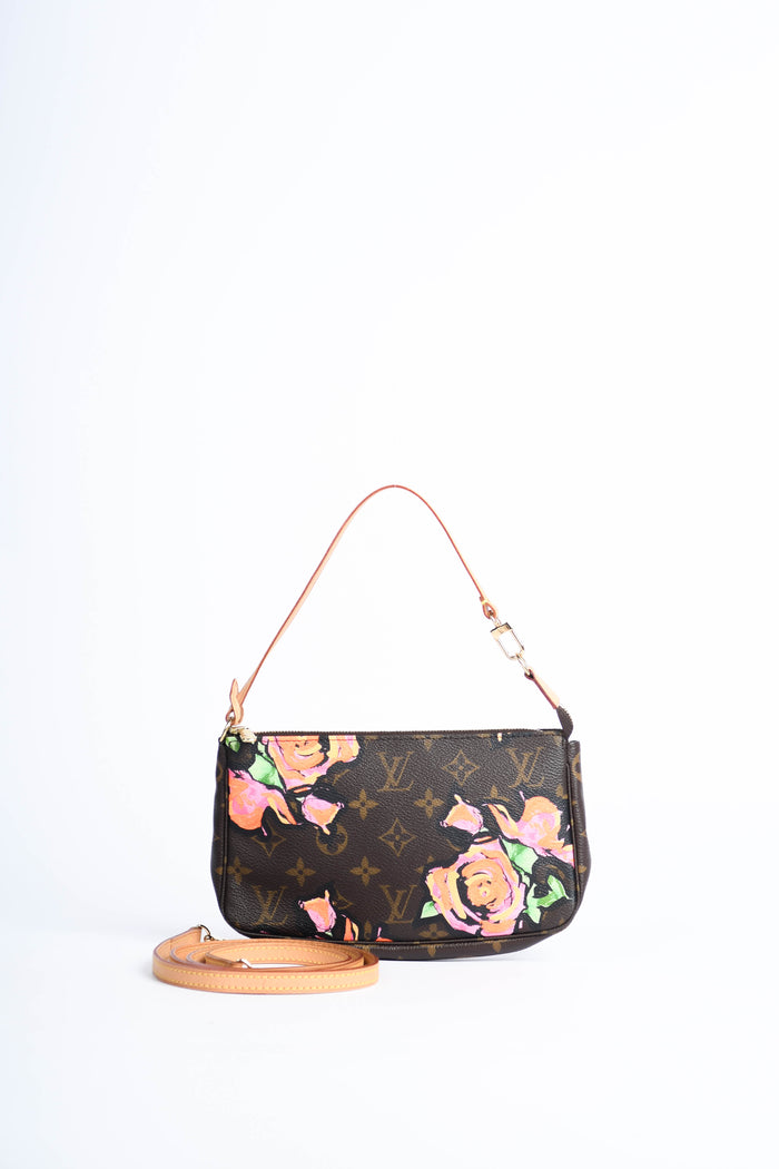 RARE Louis Vuitton x Stephen Sprouse Rose Pochette Accessoires