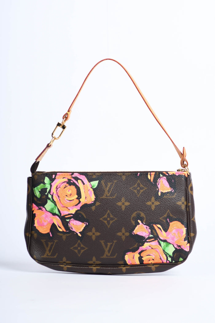 RARE Louis Vuitton x Stephen Sprouse Rose Pochette Accessoires