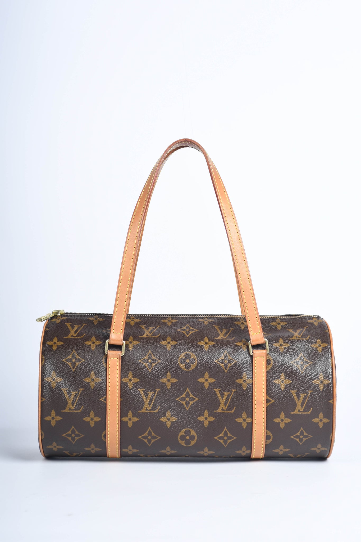 2000s Louis Vuitton Monogram Papillon 30cm Shoulder Bag
