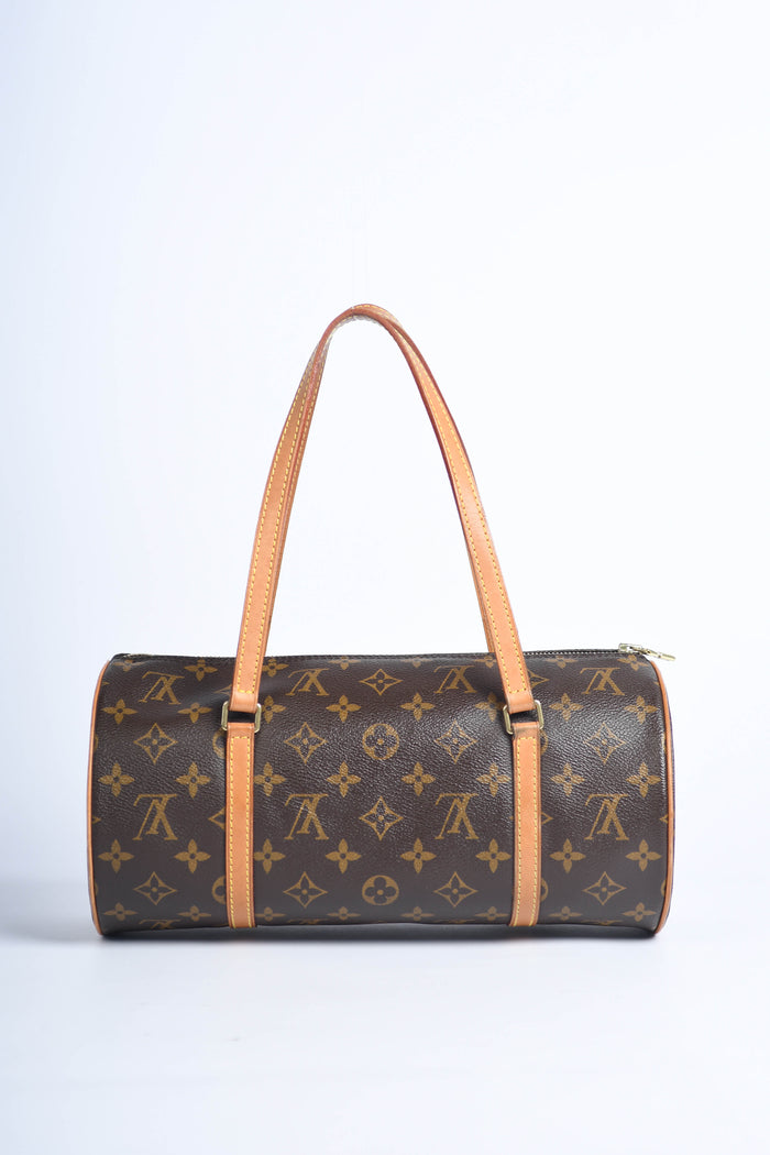 2000s Louis Vuitton Monogram Papillon 30cm Shoulder Bag