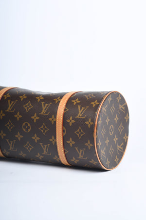 2000s Louis Vuitton Monogram Papillon 30cm Shoulder Bag
