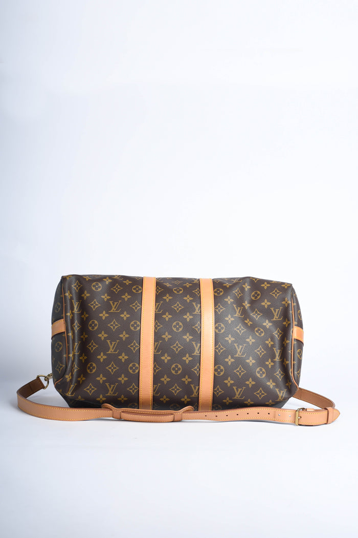1980s Louis Vuitton 45cm Monogram Keepall Bandouliere