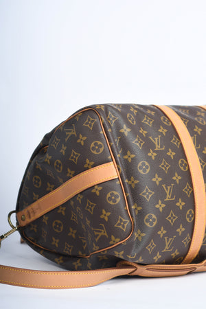 1980s Louis Vuitton 45cm Monogram Keepall Bandouliere