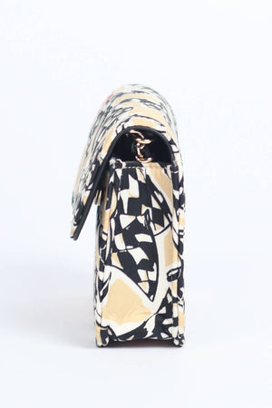 2022 Chanel Racing Checkered Flag Print Small Crossbody Bag