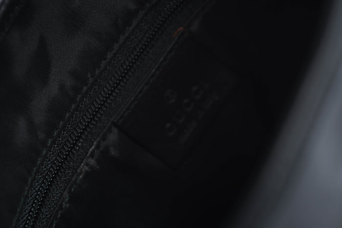 Vintage Gucci Black Leather Mini Jackie Bag