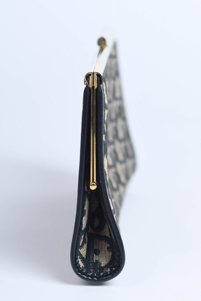 Vintage Christian Dior Monogram Clutch Bag