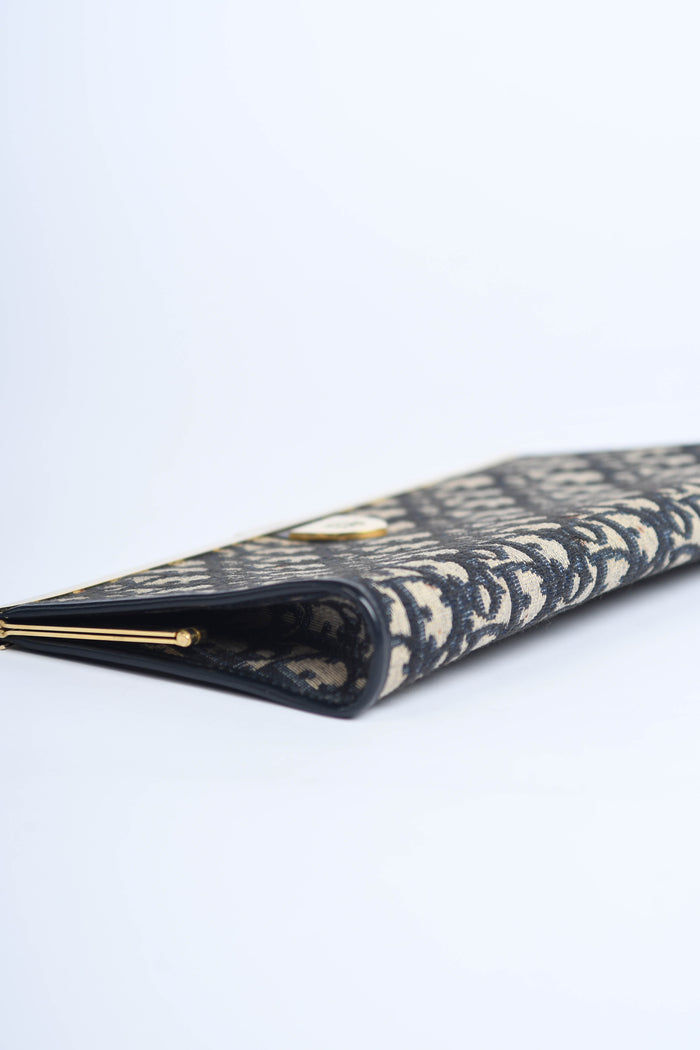 Vintage Christian Dior Monogram Clutch Bag