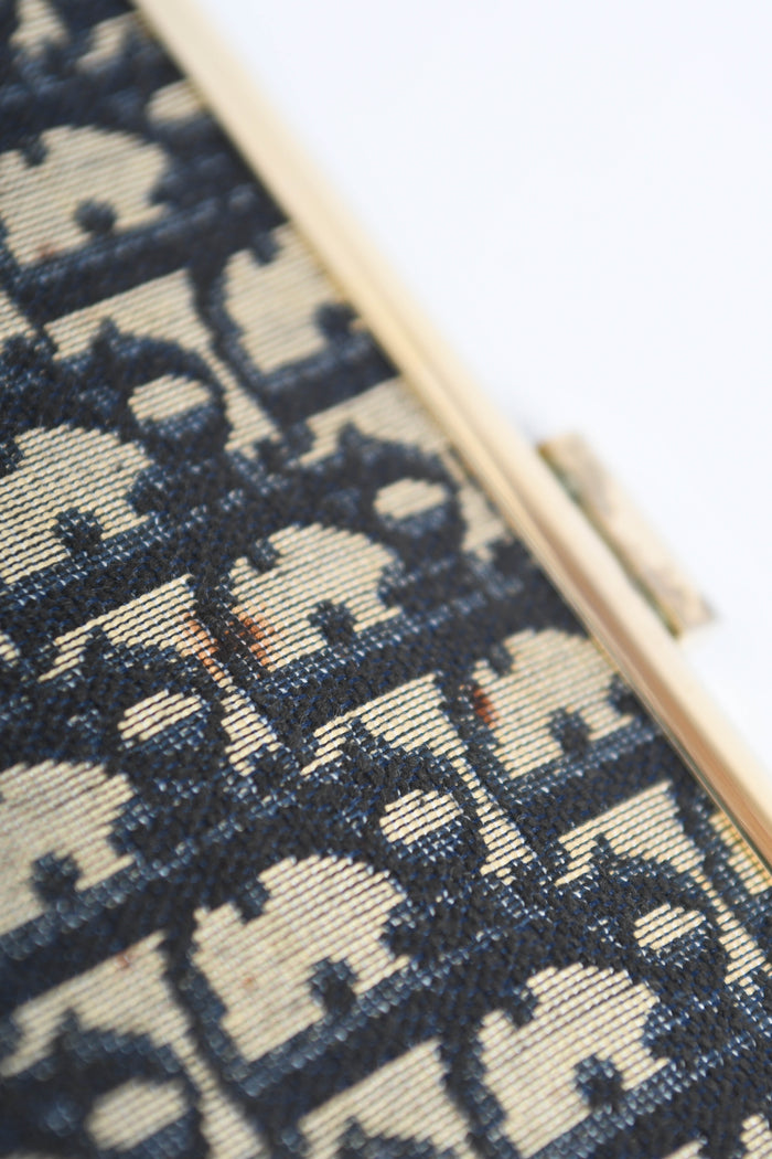 Vintage Christian Dior Monogram Clutch Bag