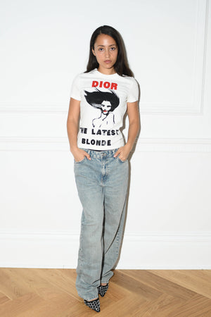 2000s Christian Dior Blonde T-Shirt
