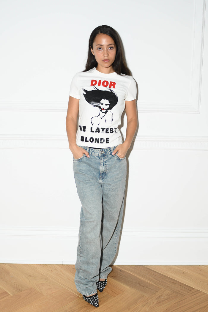 2000s Christian Dior Blonde T-Shirt