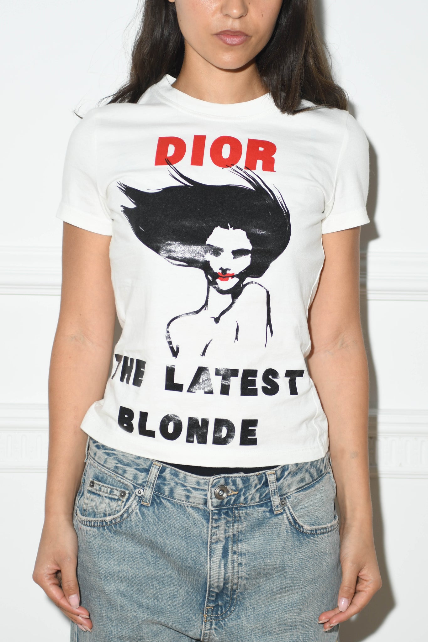 2000s Christian Dior Blonde T-Shirt