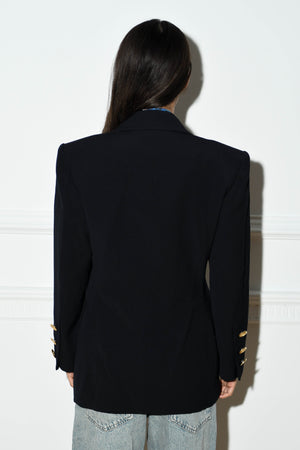Vintage Yves Saint Laurent Black Blazer