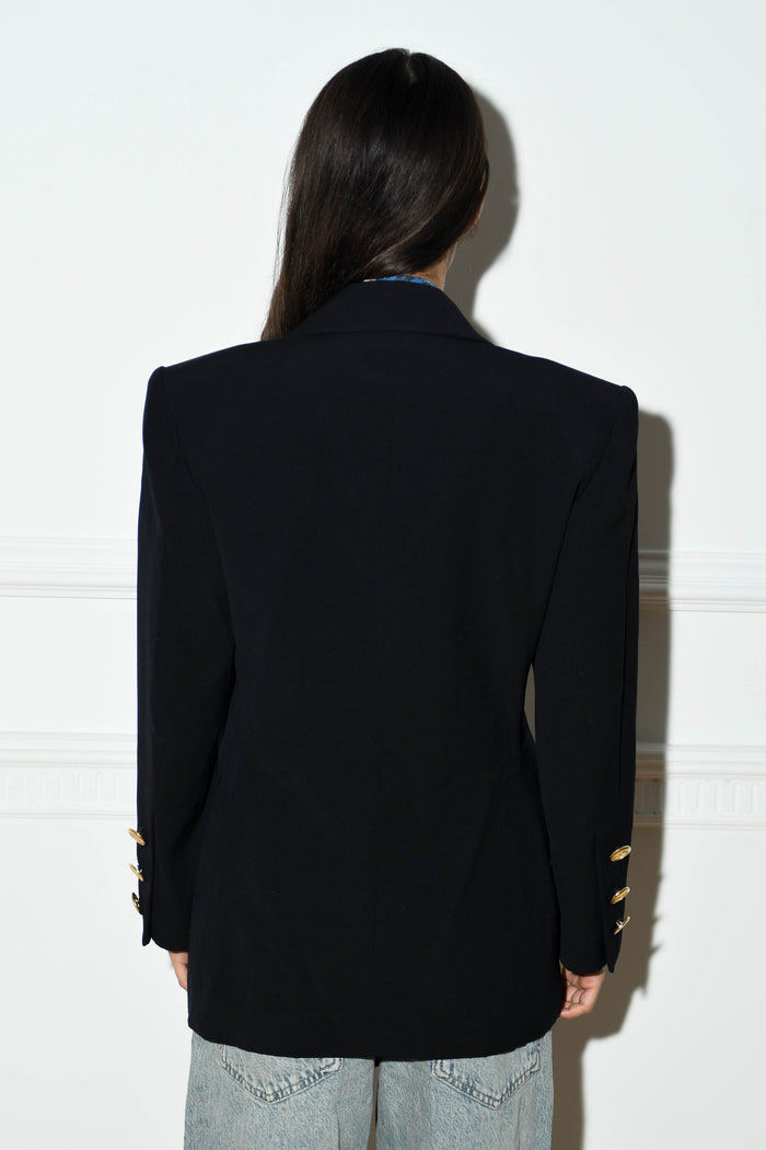 Vintage Yves Saint Laurent Black Blazer