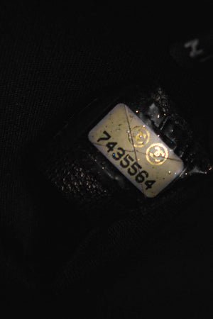 2000s Chanel Black Travel Line East West Shoulder Bag