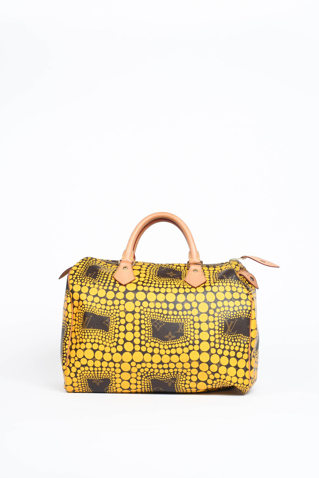 RARE Louis Vuitton x Yayoi Kusama Yellow Infinity Dot Speedy 30cm