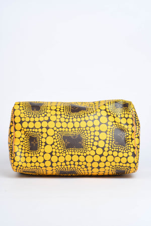 RARE Louis Vuitton x Yayoi Kusama Yellow Infinity Dot Speedy 30cm