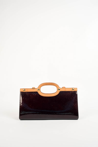 Vintage Louis Vuitton Oxblood Roxbury Drive Top Handle Bag – Break