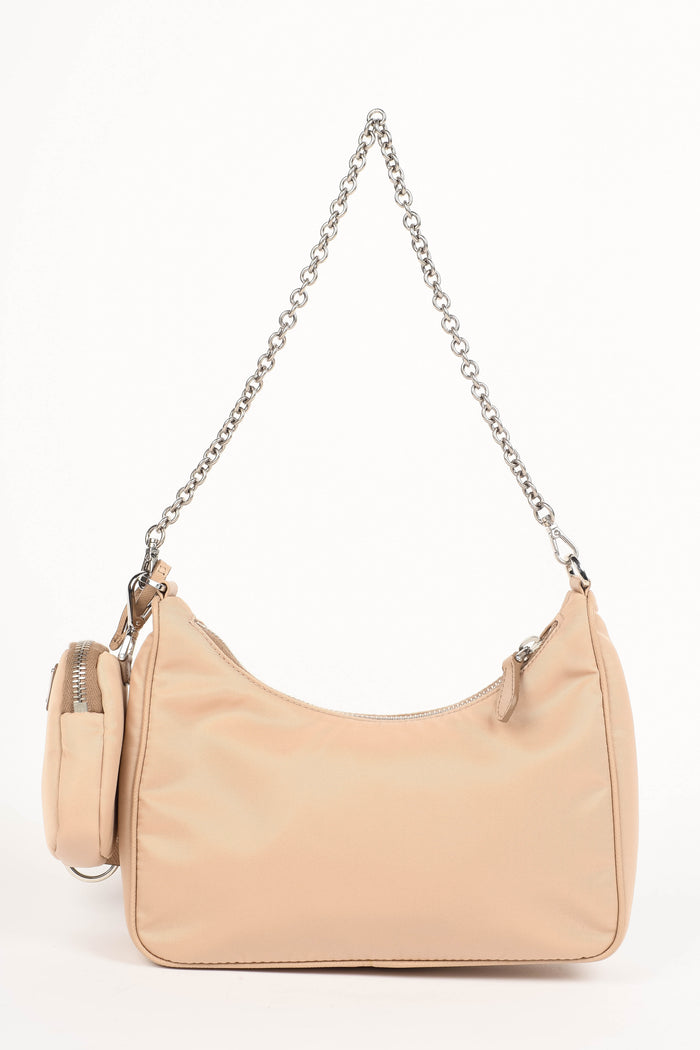 Prada Beige Re-Edition 2005 Re-Nylon Shoulder bag