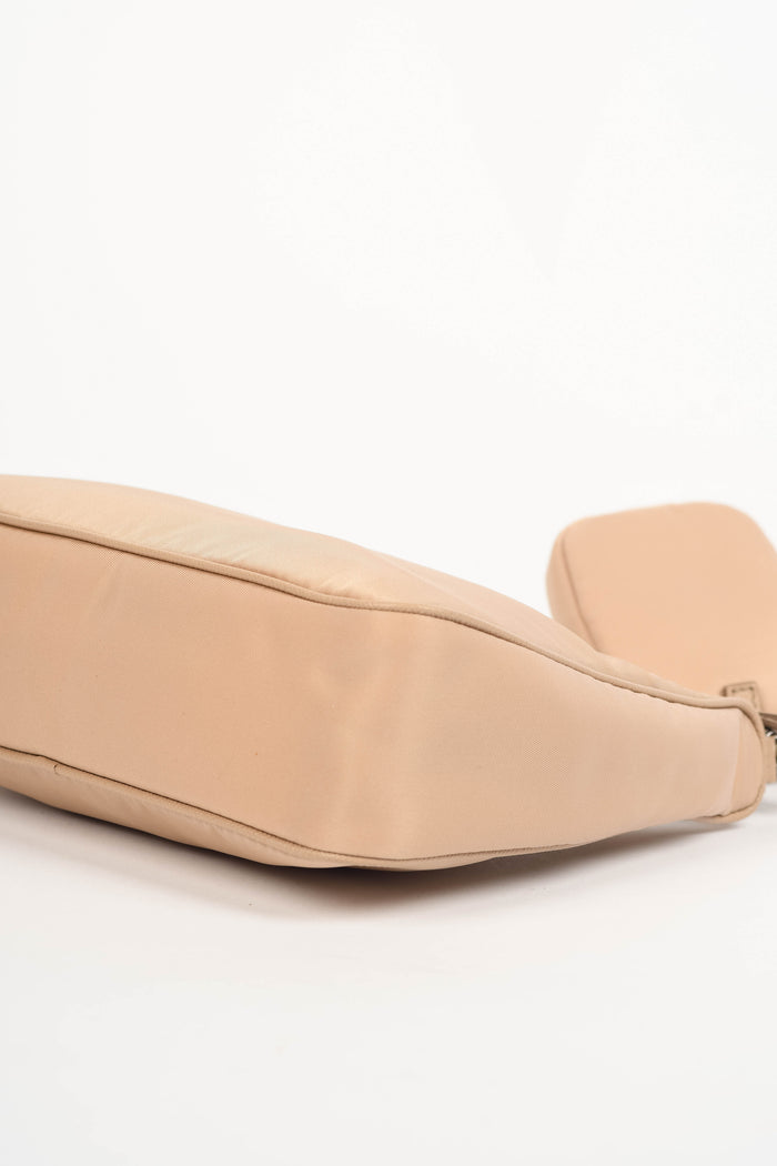 Prada Beige Re-Edition 2005 Re-Nylon Shoulder bag