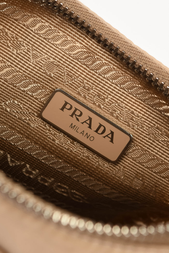 Prada Beige Re-Edition 2005 Re-Nylon Shoulder bag
