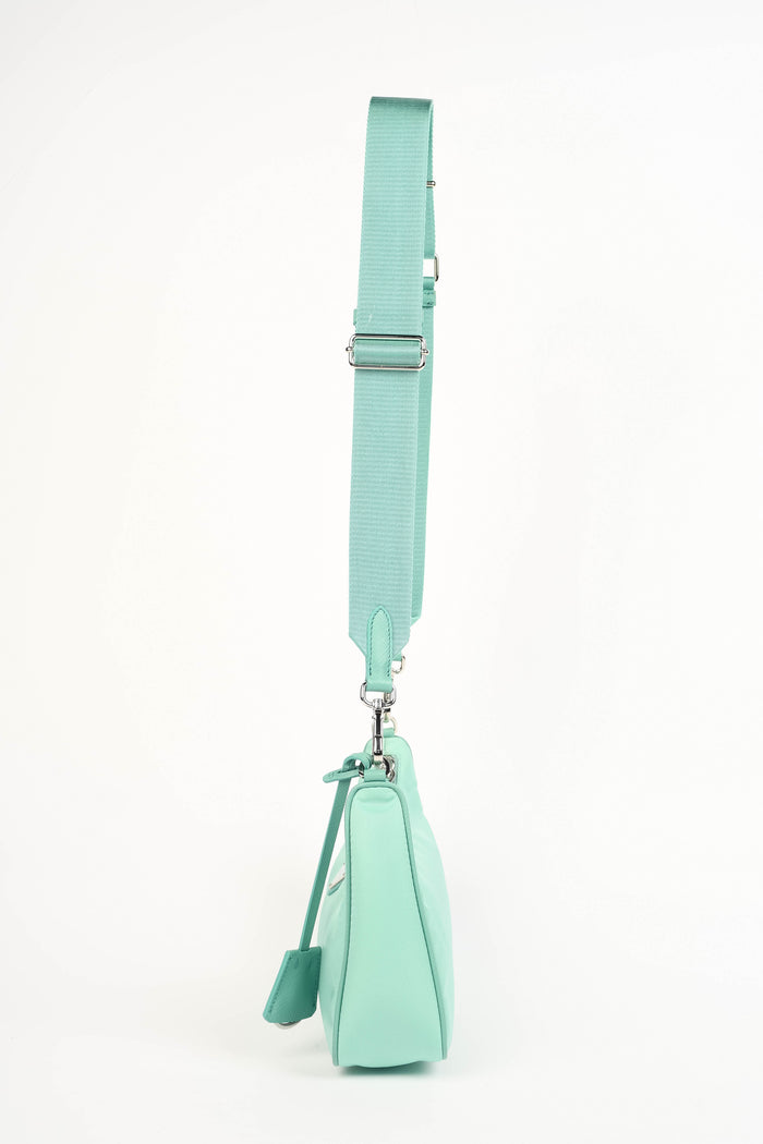 Prada Jade Green Re-Edition 2005 Re-Nylon Shoulder bag