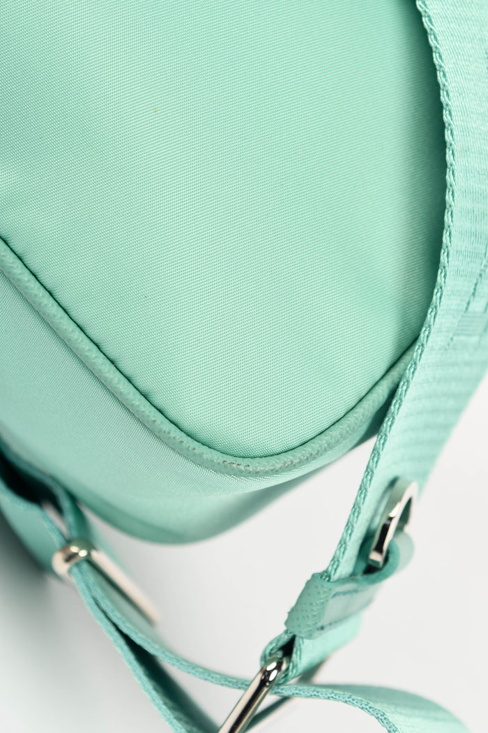 Prada Jade Green Re-Edition 2005 Re-Nylon Shoulder bag