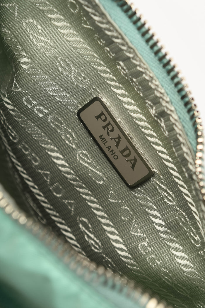 Prada Jade Green Re-Edition 2005 Re-Nylon Shoulder bag