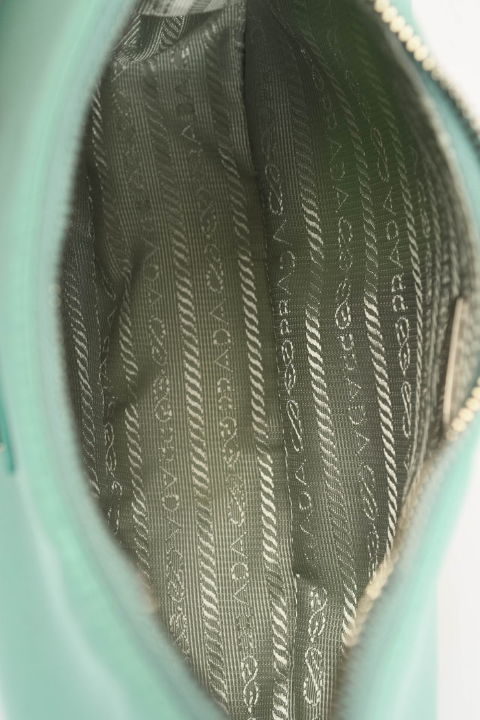 Prada Jade Green Re-Edition 2005 Re-Nylon Shoulder bag