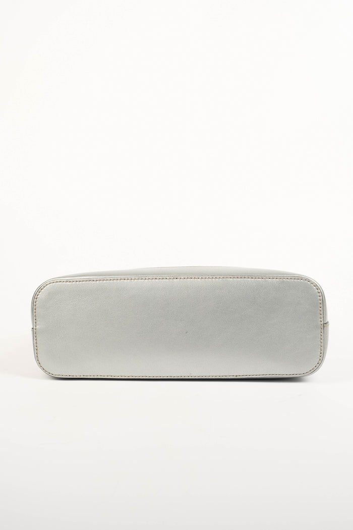2000s Gucci Silver Guccissima Shoulder Bag