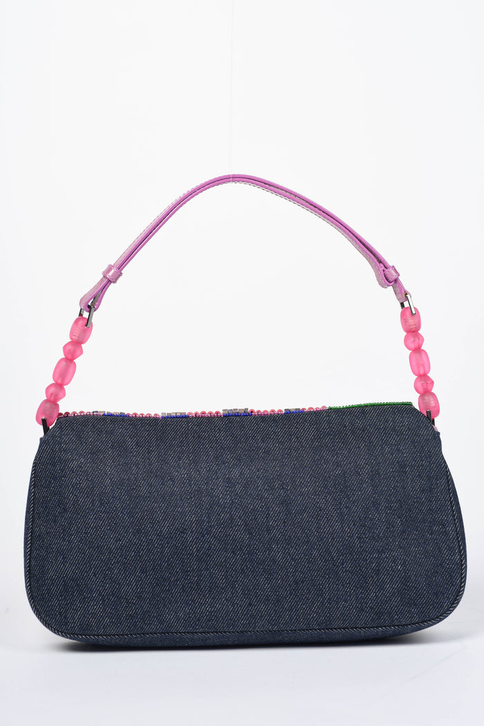 Limited Edition 2000s Christian Dior Malice Multicoloured Beaded Shoulder Bag