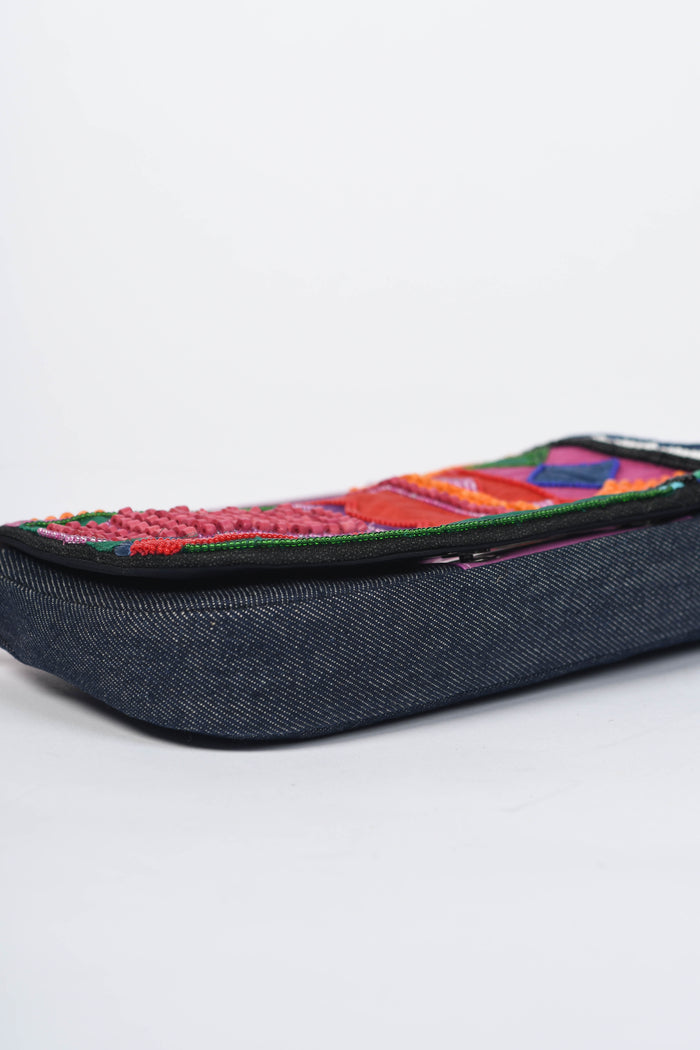 Limited Edition 2000s Christian Dior Malice Multicoloured Beaded Shoulder Bag