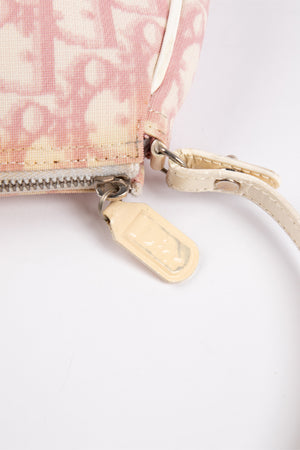 2000s Christian Dior Pink Monogram Saddle Shoulder Bag