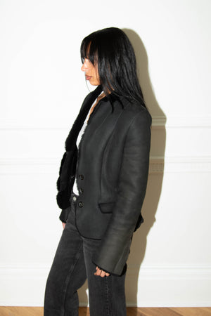 Vintage Gucci Shearling Jacket