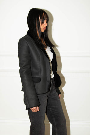 Vintage Gucci Shearling Jacket
