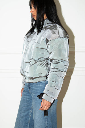 RARE Chanel Silver Ski Jacket