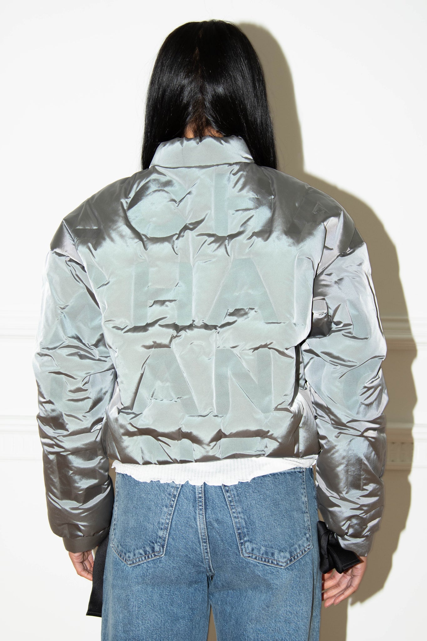 RARE Chanel Silver Ski Jacket