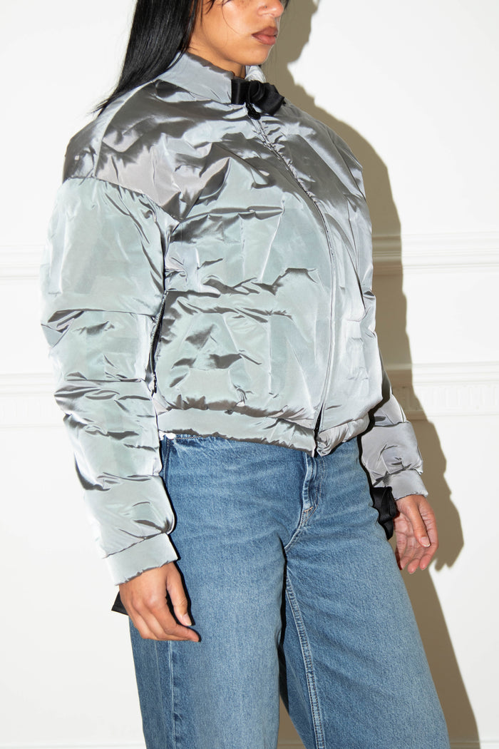 RARE Chanel Silver Ski Jacket