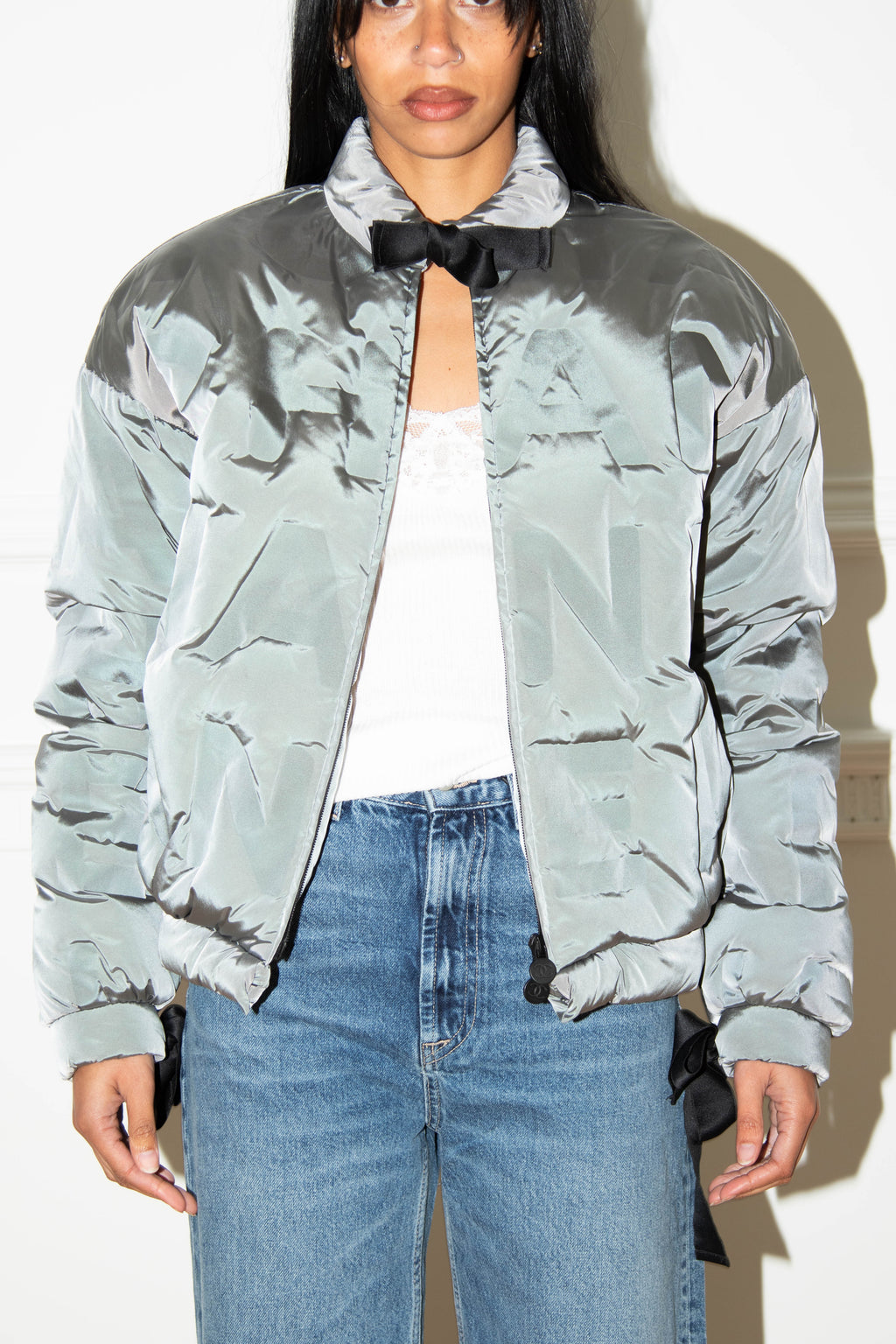 RARE Chanel Silver Ski Jacket