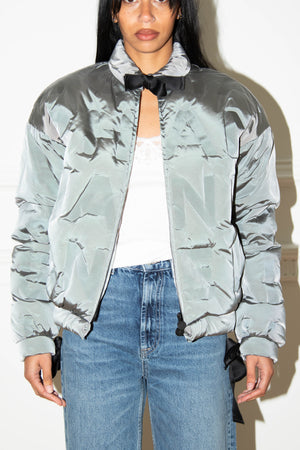 RARE Chanel Silver Ski Jacket
