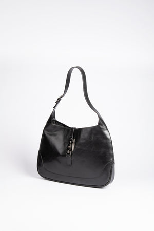 Vintage Gucci Black Calf Leather Jackie Bag