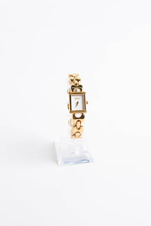Vintage Gucci Gold Chain Watch