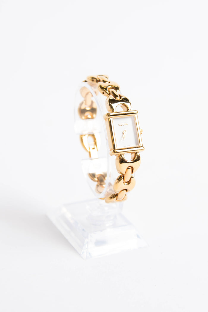 Vintage Gucci Gold Chain Watch