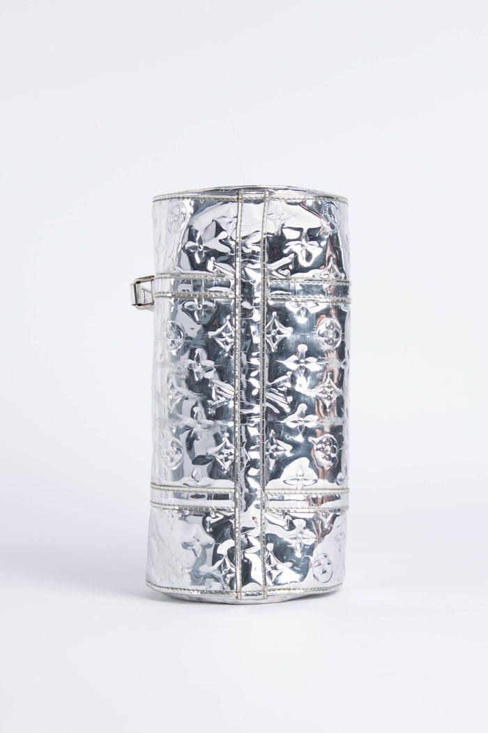 Louis Vuitton Silver Miroir Papillon Bag – Angeles Vintage