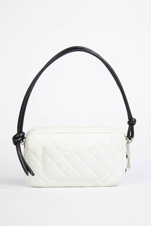 2000s Chanel Rue Cambon White Shoulder Bag