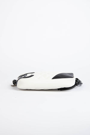 2000s Chanel Rue Cambon White Shoulder Bag