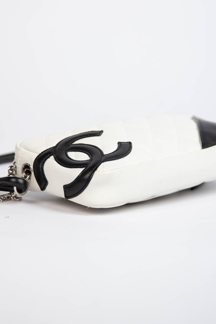 2000s Chanel Rue Cambon White Shoulder Bag